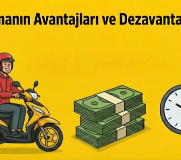 kurye olmanın avantajları