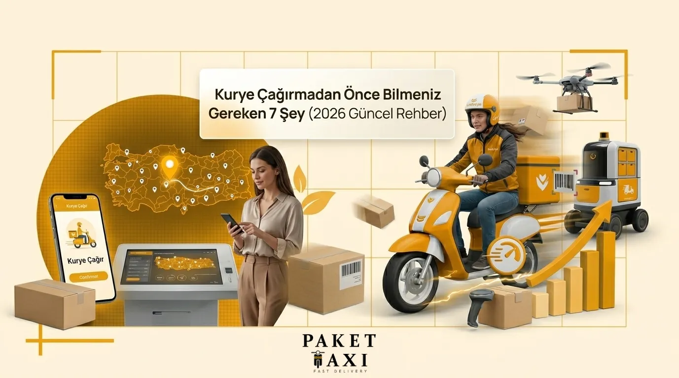 Kurye cagirmadan once bilmeniz gereken 7 sey 2026 rehber 1